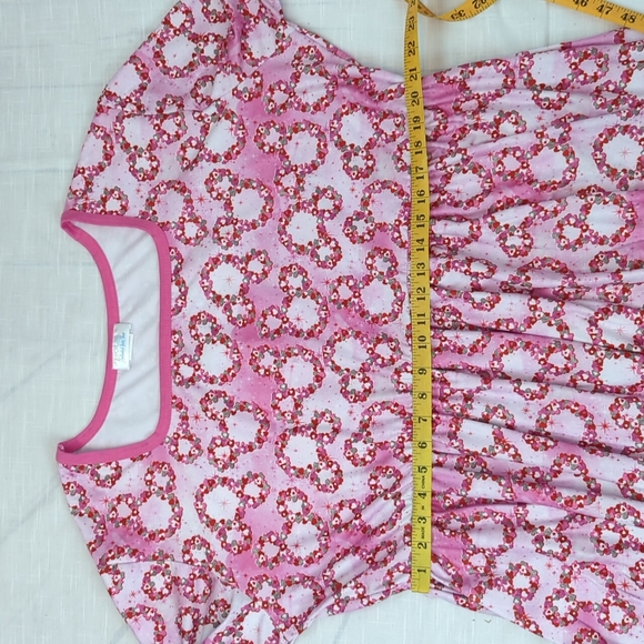 Enchanted Dress Shop, pink heart dress, women's 3XL, - Picture 7 of 11